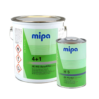 Primer: Mipa 4+1 Acrylic Filler 4 Litre Kit