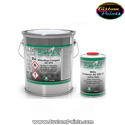 Primer: Millaco 2K 5+1 Filler Primer 5L Grey