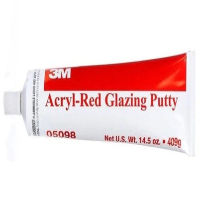 Glue's & Pinhole Supplies: 3M Acryl Red Putty