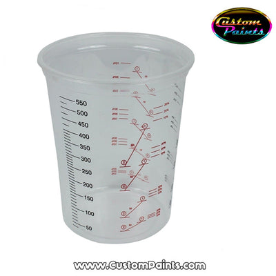 Cups, Strainers & Storage: Plastic Paint Mixing Cups