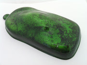 Green Marble over Black Base